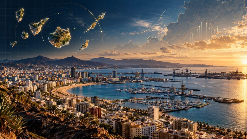 Señal territorial inmobiliaria en Canarias y Las Palmas de Gran Canaria